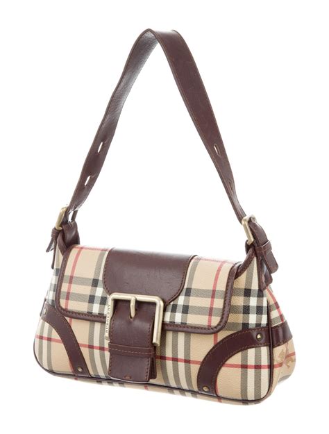 burberry check handbag|burberry over the shoulder bags.